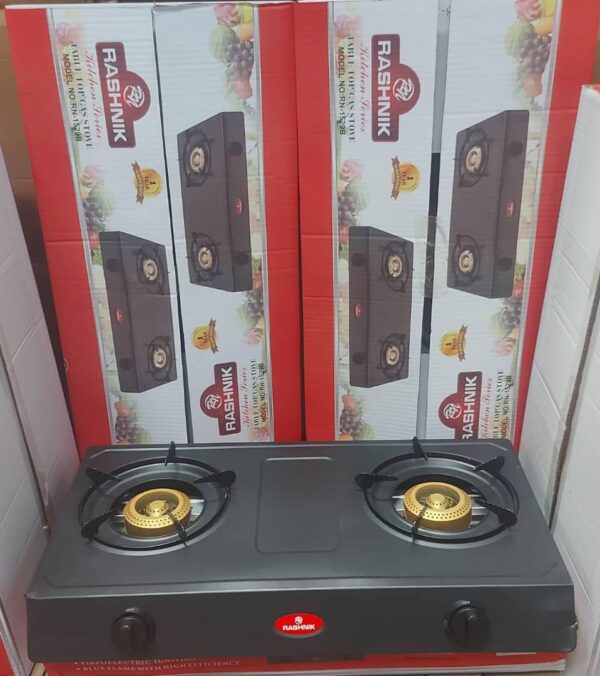 RASHNIK STAINLESS TABLE TOP GAS COOKER