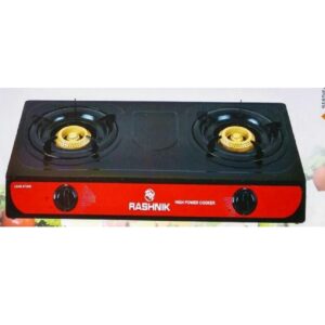 RASHNIK 3 TOP GLASS GAS COOKER